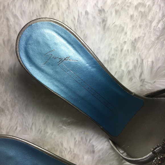 Giuseppe Zanotti Design | Silver Heels Size 38 (8) - Picture 5 of 8